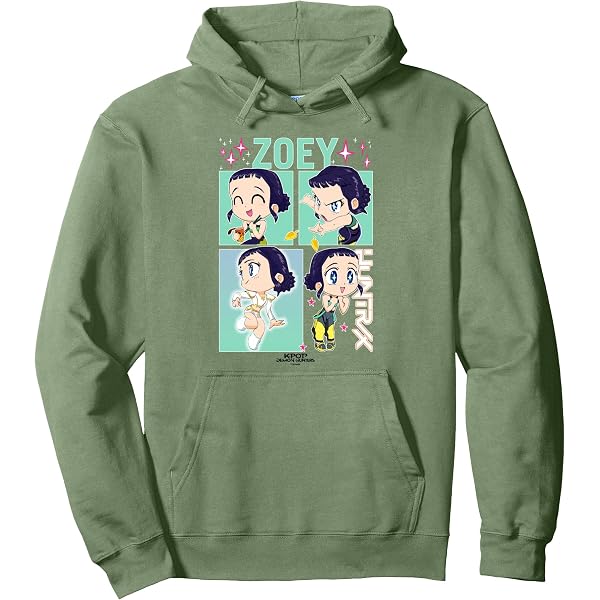 Amazon.com: KPop Demon Hunters Zoey Officially Licensed Pullover